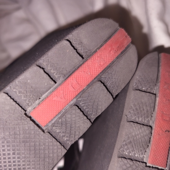 Prada Black Caged Patent Wedges. Sz 38.5 - Picture 10 of 10